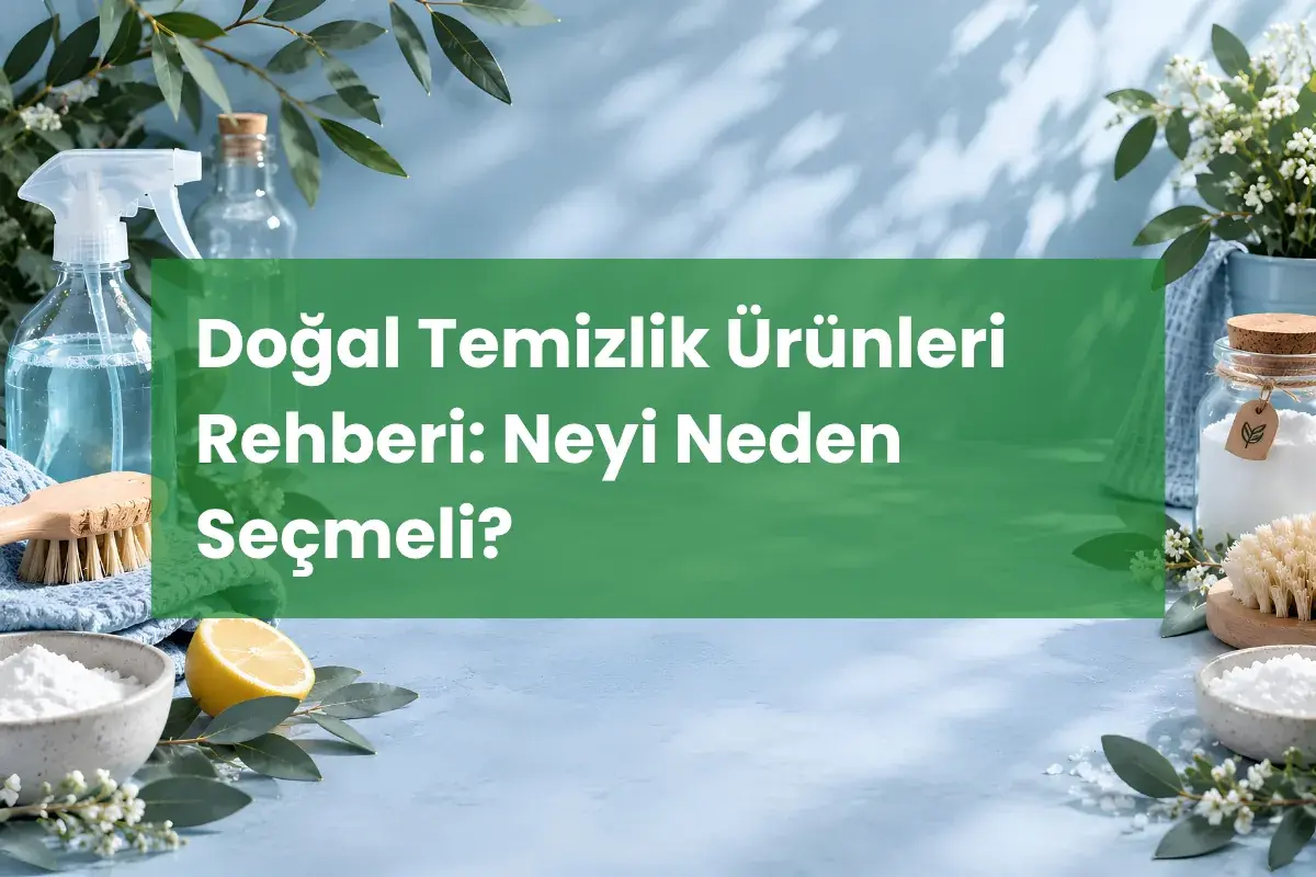 Doğal Temizlik Ürünleri Rehberi: Neyi Neden Seçmeli?