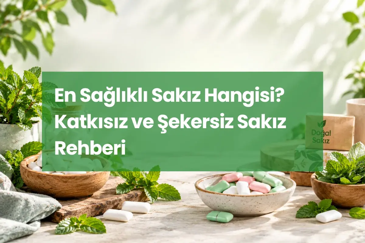 En Sağlıklı Sakız Hangisi? Katkısız ve Şekersiz Sakız Rehberi