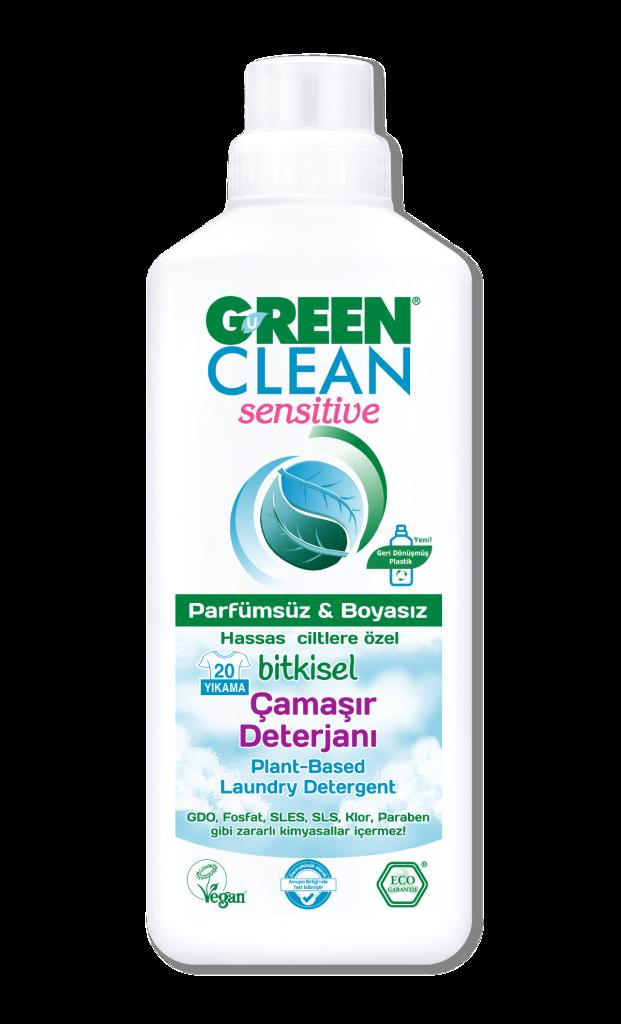U Green Clean Sensitive Sıvı Çamaşır Deterjanı 1 LT