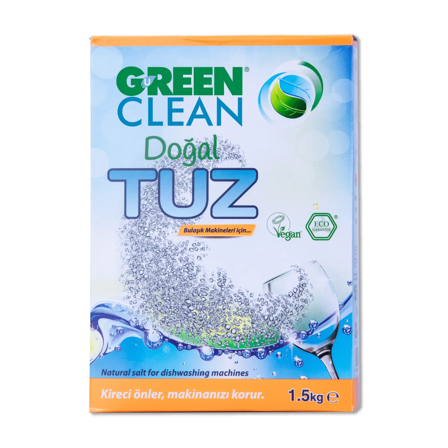 U Green Clean Bulaşık Makinesi Doğal Tuzu 1,5 kg