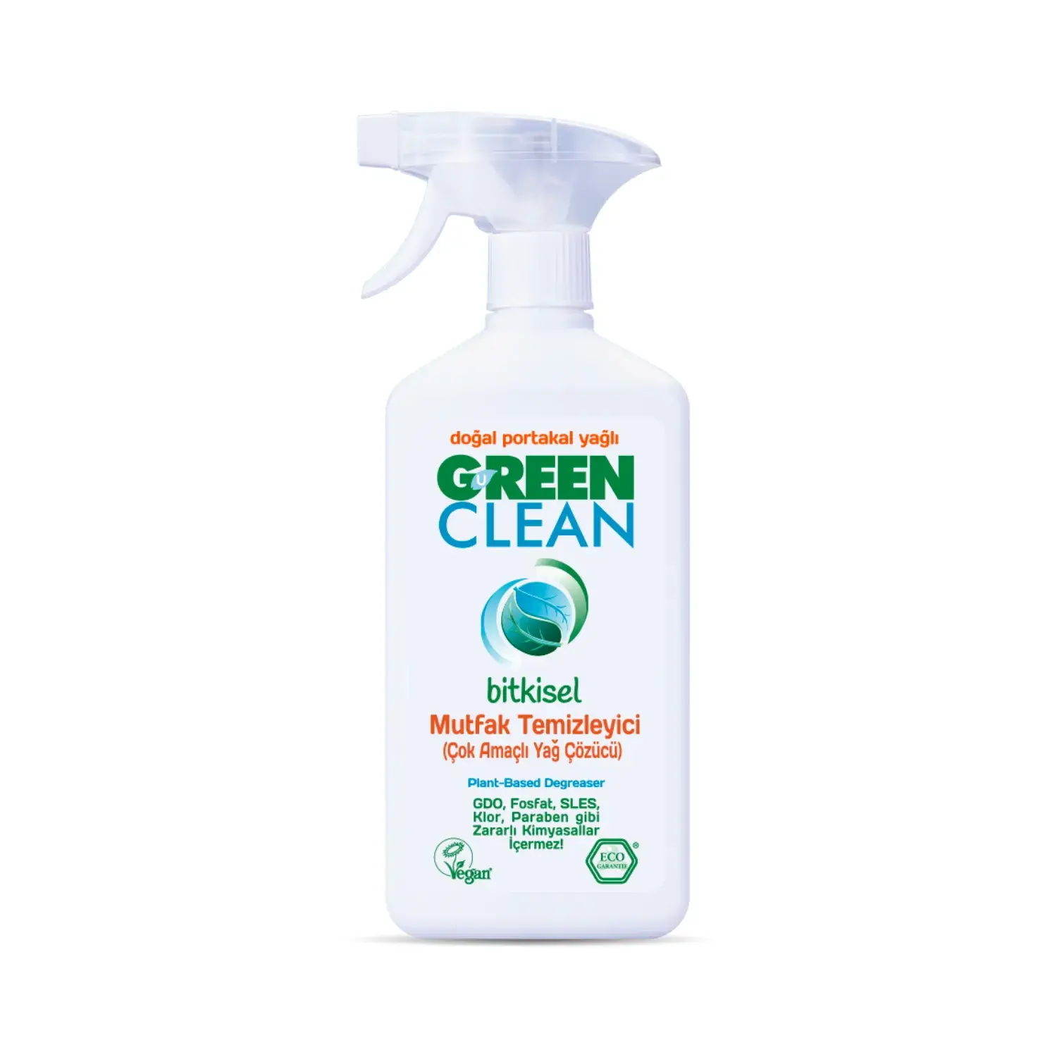 U Green Clean Mutfak Temizleyici ( Yağ Çözücü ) 500 ml