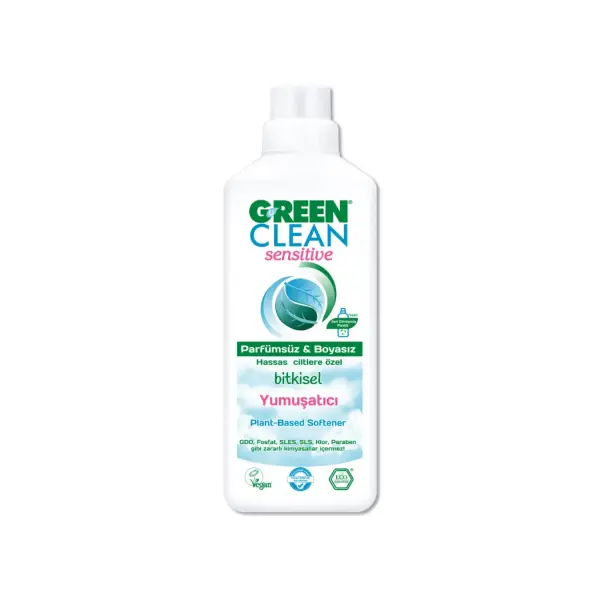 U Green Clean Sensitive Bitkisel Çamaşır Yumuşatıcı 1 L