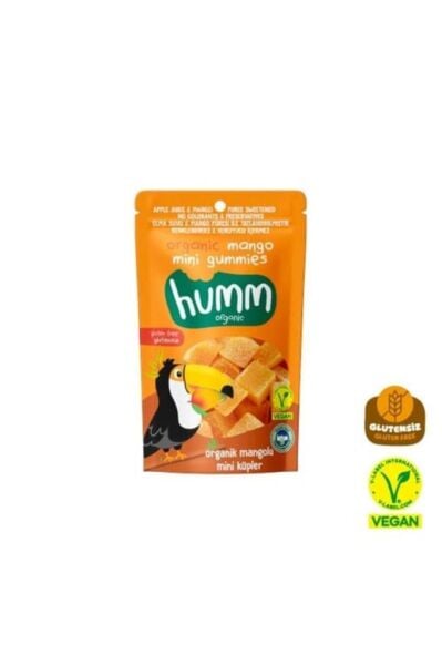 Humm Organik Mangolu Mini Küpler 30 Gr
