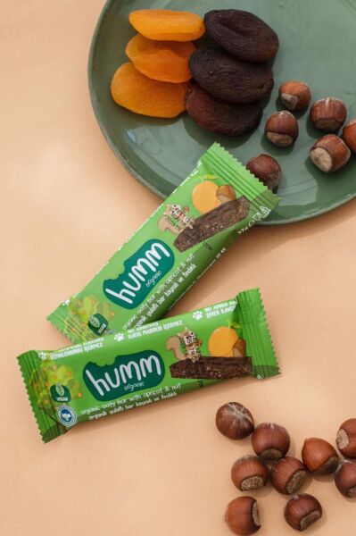 Organik Vegan Kayısılı Ve Fındıklı Yulaf Bar - 27g ambalaj görseli