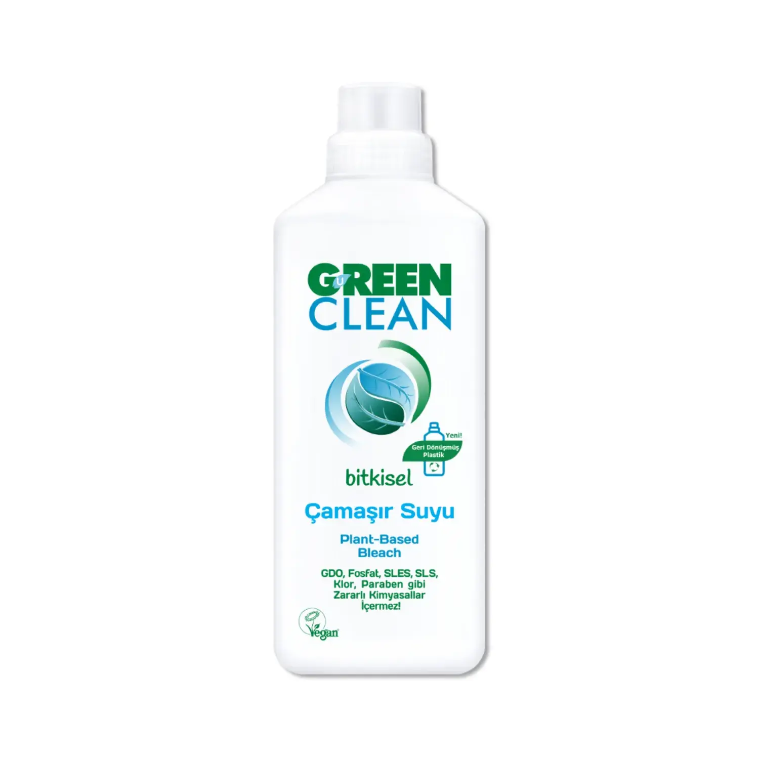 U Green Clean Bitkisel Sabunlu Çamaşır Suyu 1 L