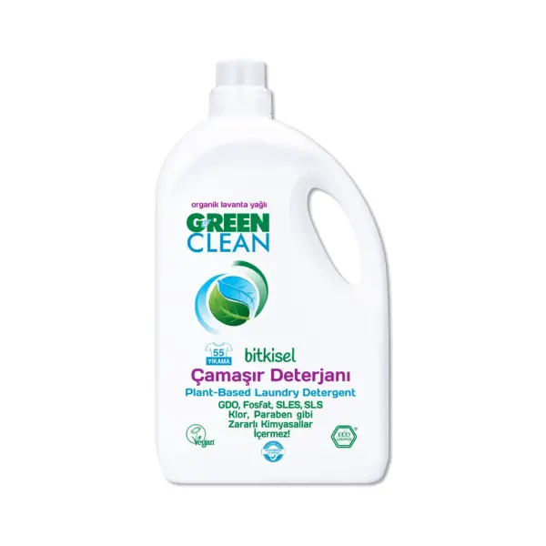U Green Clean Sıvı Çamaşır Deterjanı 2.75 LT