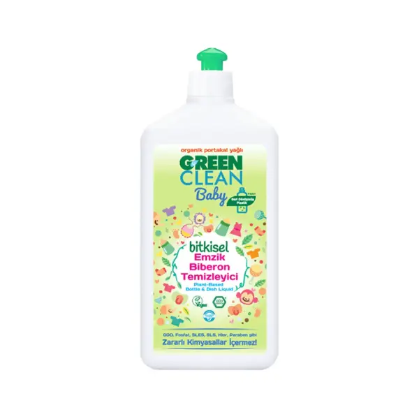 U Green Clean Baby Bitkisel Emzik ve Biberon Temizleyici 500 ml