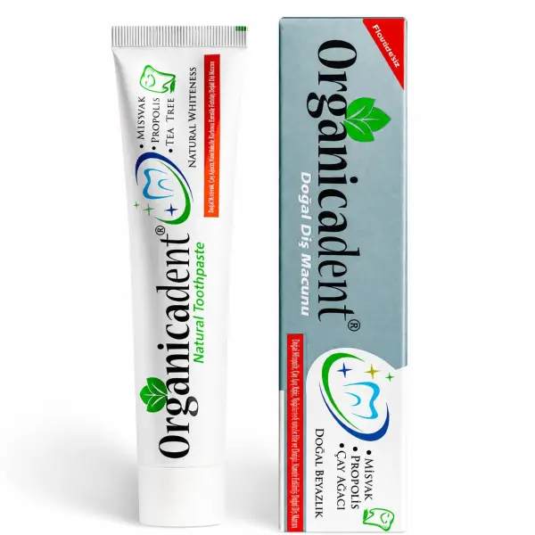 Doğal Diş Macunu Florürsüz 75ml ambalaj görseli
