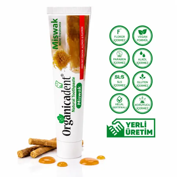 Doğal Misvaklı Diş Macunu 75 ml ürün görseli