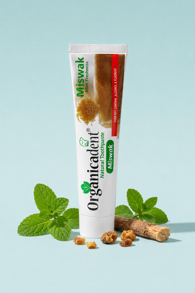 Organicadent Doğal Misvaklı Diş Macunu 75 ml