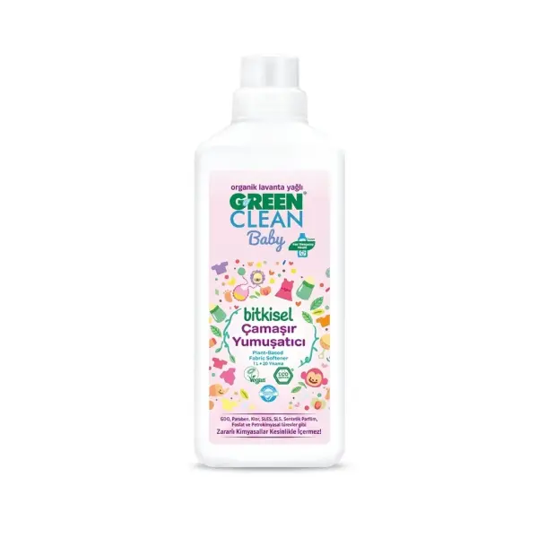 U Green Clean Baby Bitkisel Çamaşır Yumuşatıcı 1 L