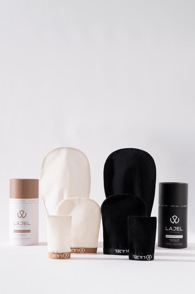 Lajel Premium 6'lı Kese Seti Gelin, Damat, Çeyiz, Bohça, Hamam, Banyo, Duş, Vücut Peeling