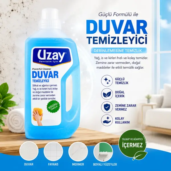 Uzay Duvar Temizleyicisi 1 L ürün görseli