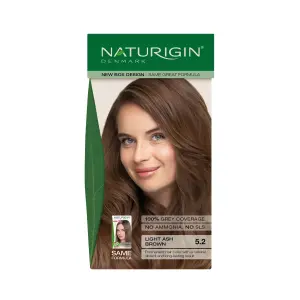 Naturigin Doğal Saç Boyası Açık Küllü Kahve 5.2