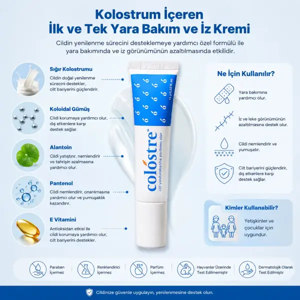 Colostre Cilt Bakım Kremi 15 gr ürün görseli