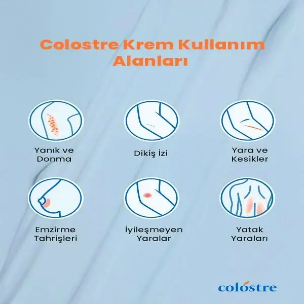 Colostre Cilt Bakım Kremi 15 gr ambalaj görseli