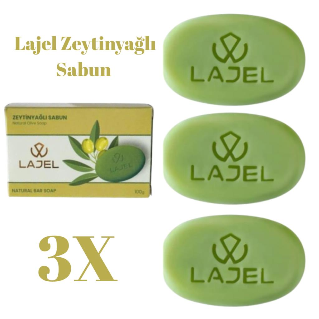 Lajel Zeytinyağlı Sabun 3 adet