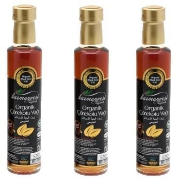 Harmanyeri Organik ÇörekOtu Yağı 250 ml 3 Adet