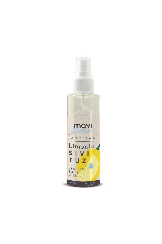 Mayi Tuz Mayi Artisan Limonlu Sıvı Tuz 150 ml