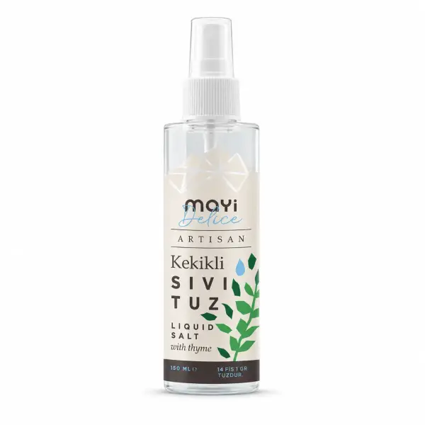 Mayi Tuz Mayi Artisan Kekikli Sıvı Tuz 150 ml