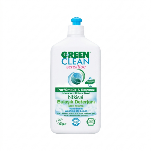U Green Clean Sensitive Bulaşık Deterjanı 500 ml