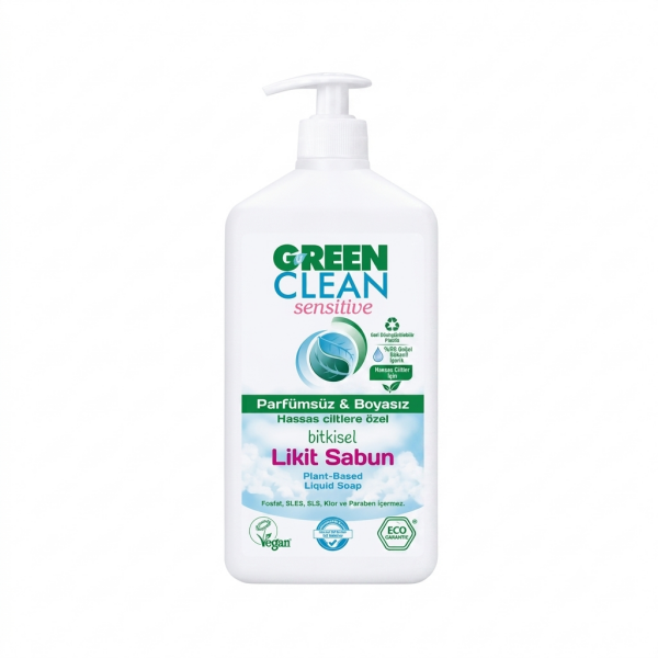 U Green Clean Sensitive Likit Sabun 500 ml
