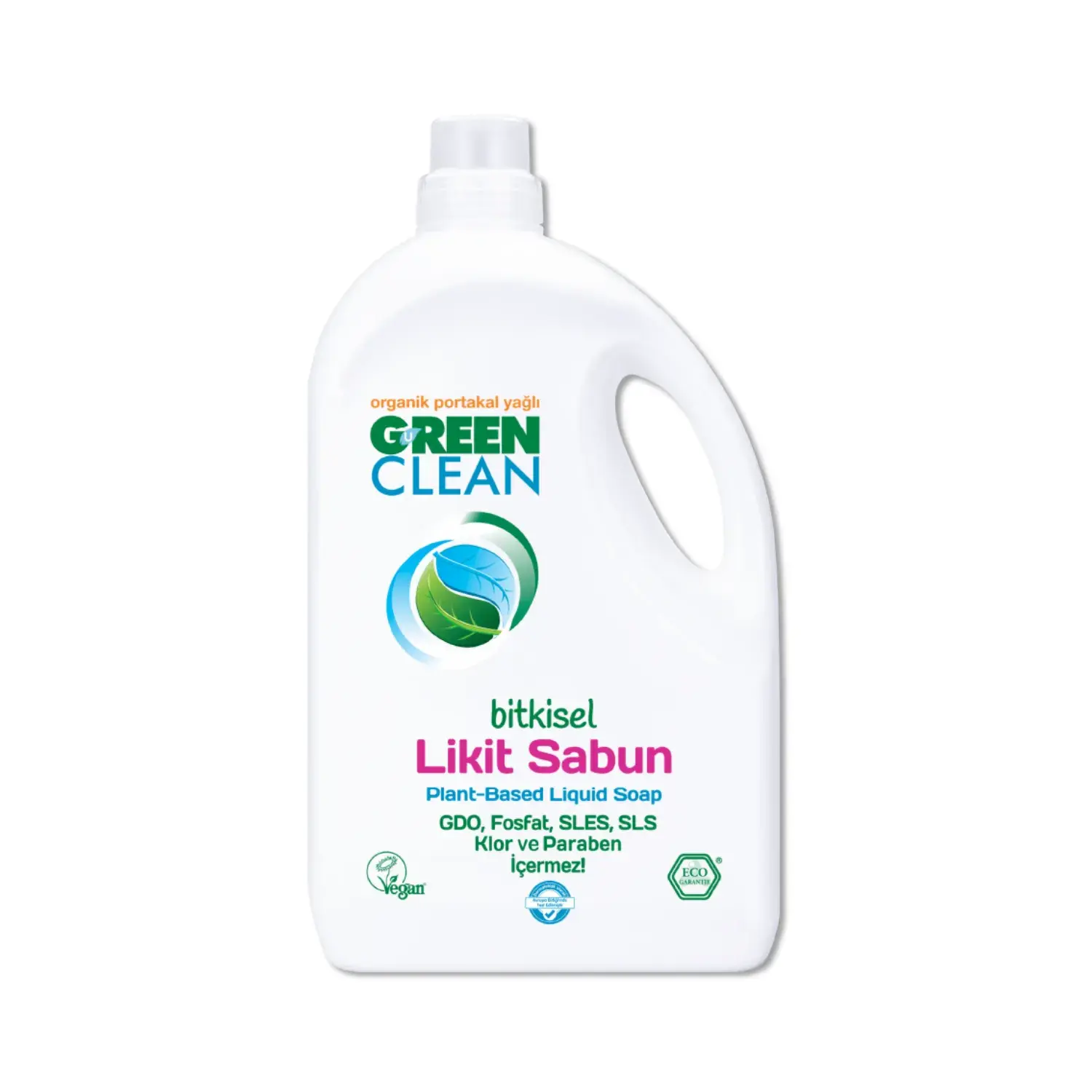 U Green Clean Likit Sabun ( Portakal ) 2,75 LT