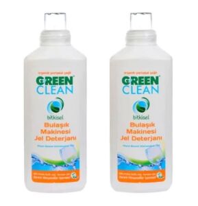 U Green Clean Jel Bulaşık Makinesi Deterjanı 2 x 1000 ml