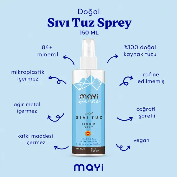 Mayi Sıvı Sprey Tuz 150 Ml ürün görseli