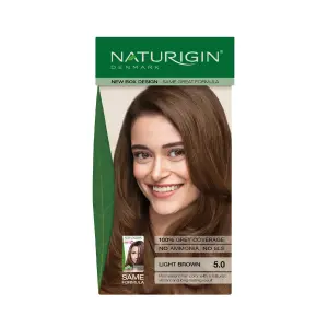 Naturigin Doğal Saç Boyası Açık Kahve 5.0 kutu görseli