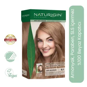 Naturigin Doğal Saç Boyası Küllü Sarı 8.1