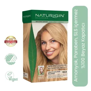 Naturigin Doğal Saç Boyası Açık Altın Sarısı 10.3