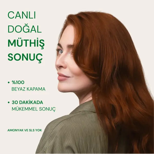 Naturigin Doğal Saç Boyası Bakır Kahve 4.6