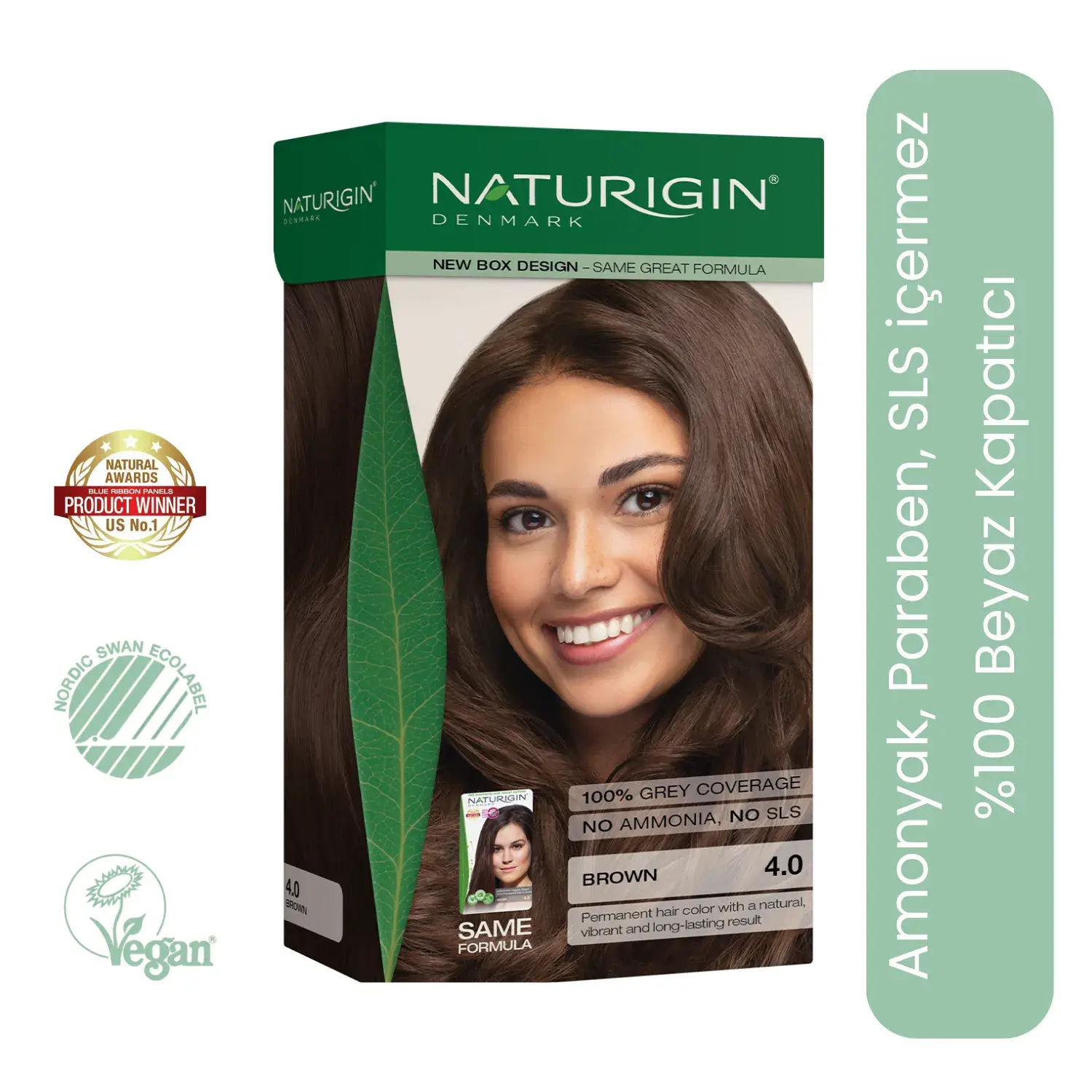 Naturigin Dogal Saç Boyasi Kahve 4.0