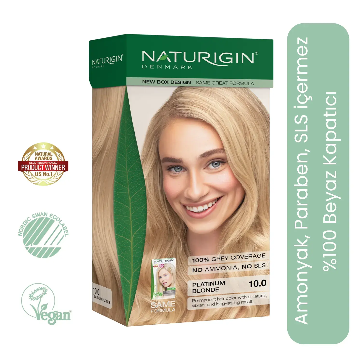 Naturigin Doğal Saç Boyası Platin Sarı 10.0