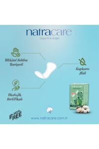 Natracare Organik Ve Doğal Günlük Ped Anatomik Şekilli Curved 9'lu Set - 270 Adet Ped
