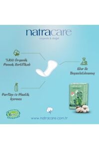 Natracare Organik Ve Doğal Günlük Ped Anatomik Şekilli Curved 9'lu Set - 270 Adet Ped