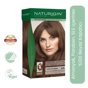 Naturigin Doğal Saç Boyası Koyu Sarı 6.0