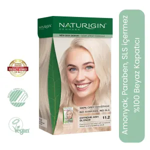 Naturigin Doğal Saç Boyası Çok Açık Küllü Sarı 11.2