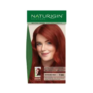Naturigin Doğal Saç Boyası Yoğun Kızıl 7.55