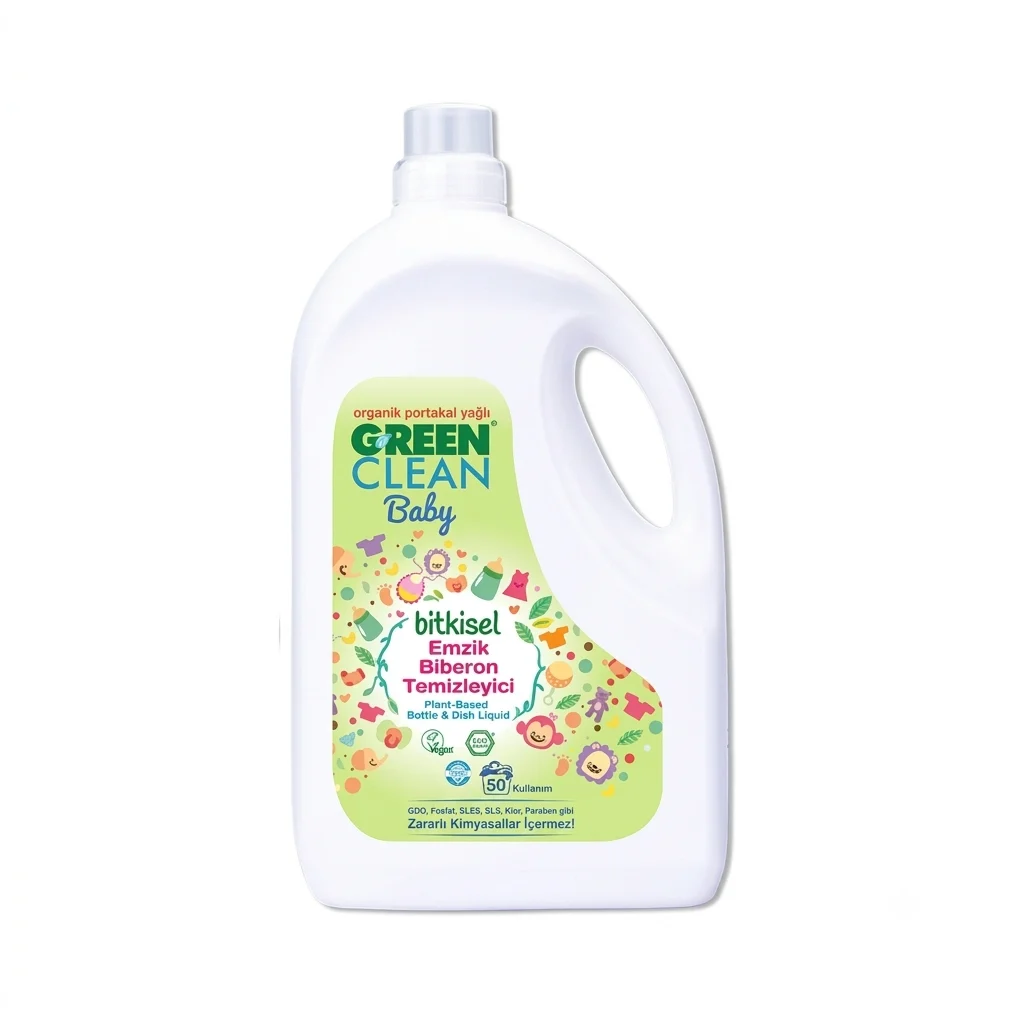 U Green Clean Baby Bitkisel Emzik ve Biberon Temizleyici 2,75 L