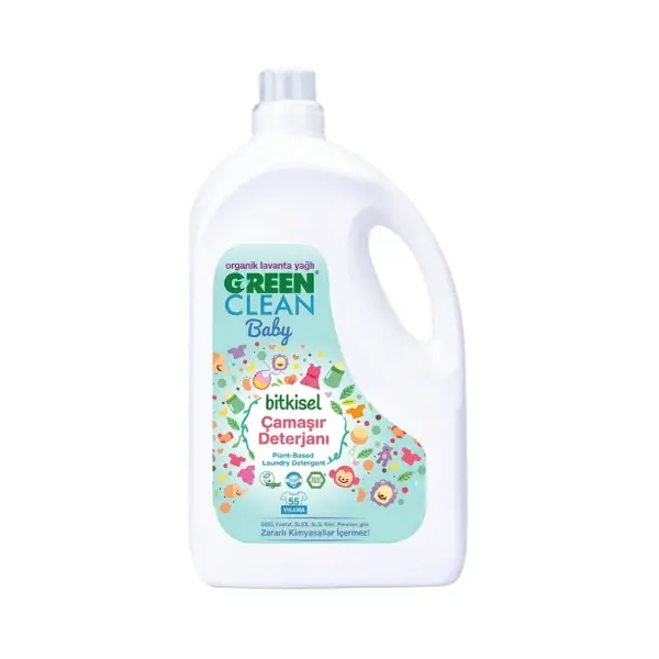 U Green Clean Baby Bitkisel Çamaşır Deterjanı 2,75 L