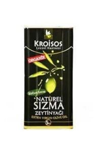 Kroisos Organik Naturel Sızma  Zeytinyağı 5 LT