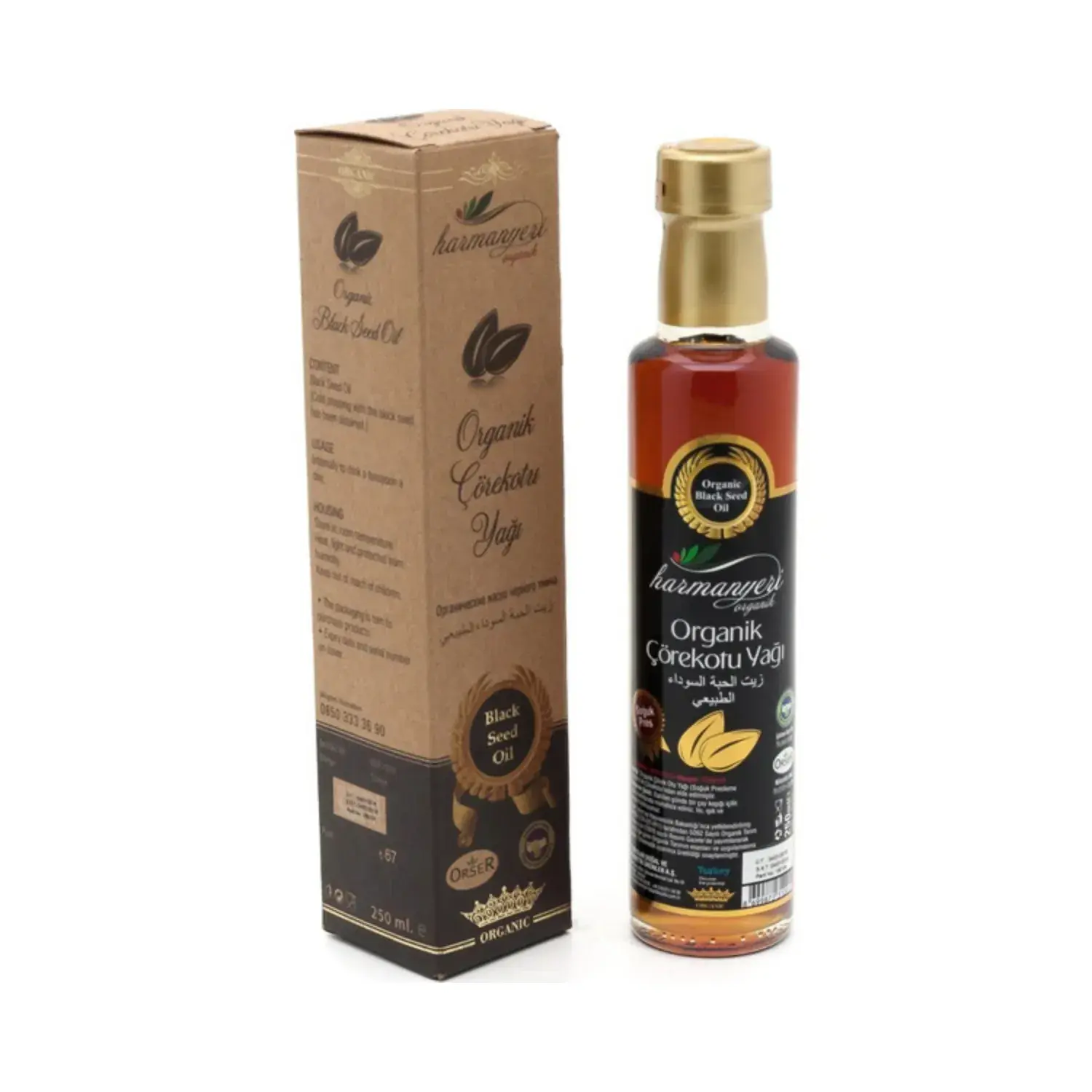 Harmanyeri Organik Çörek Otu Yağı 250 ml