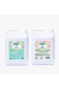U Green Clean Baby Çamaşır Deterjanı Ve Çamaşır Yumuşatıcı 2' Li Set 5 L