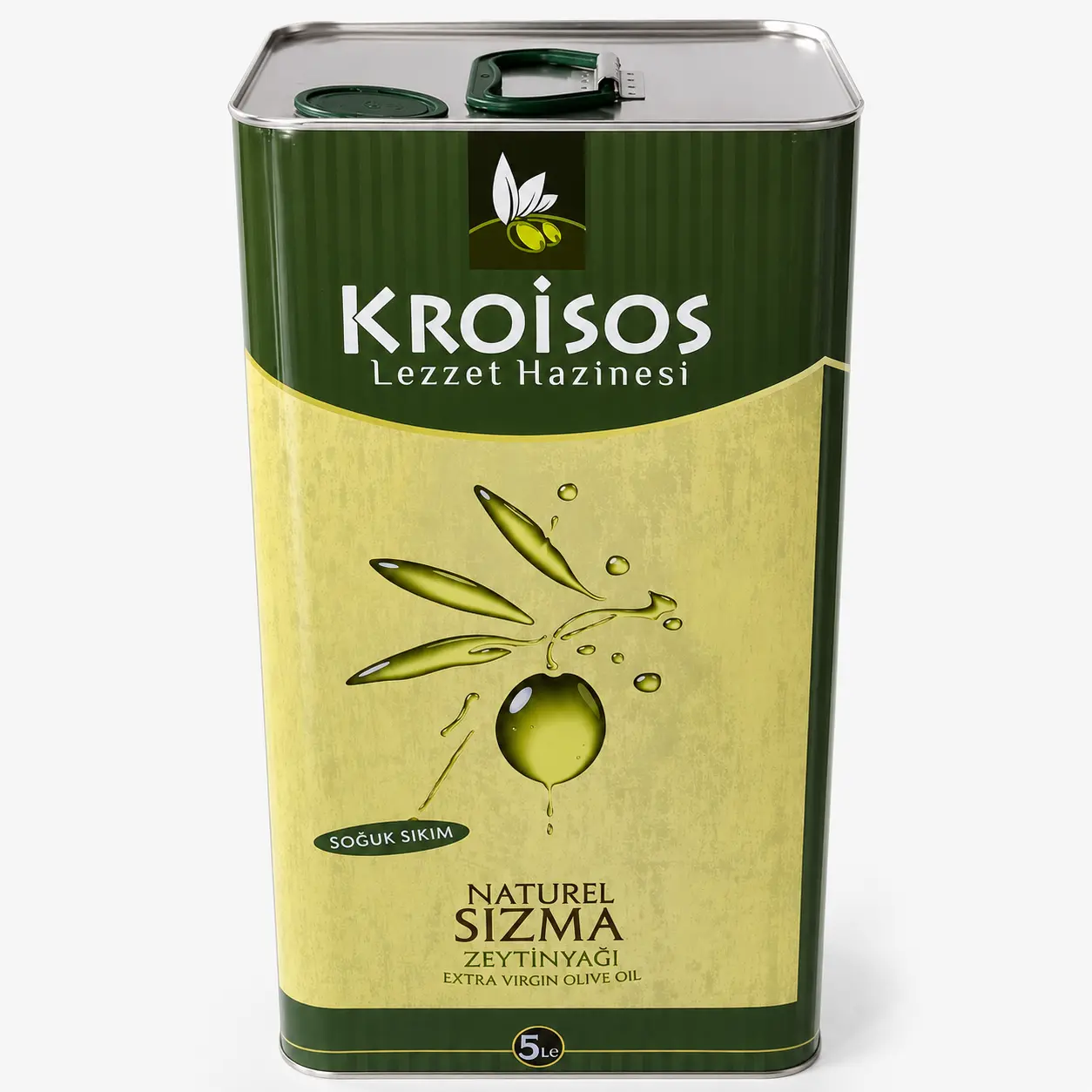 Kroisos Naturel Sızma Zeytinyağı 5 LT
