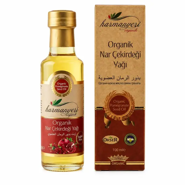 Harmanyeri Organik Nar Çekirdeği Yağı 100 ml