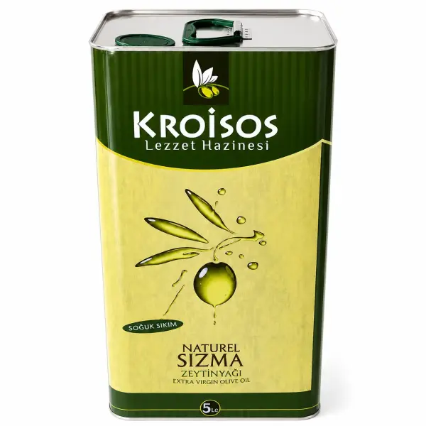 Kroisos Naturel Sızma Zeytinyağı 5 LT