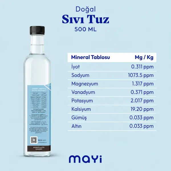 Mayi Sıvı Kaynak Tuzu 500 ml ambalaj görseli