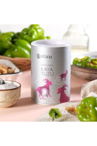 Efsina Iyotlu İnce Kaya Tuzu 600 GR